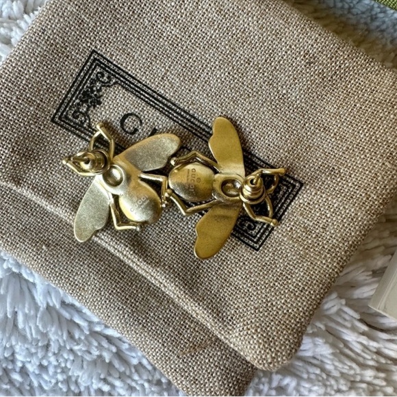 New Gucci Bee earrings with box and bag - Picture 3 of 4